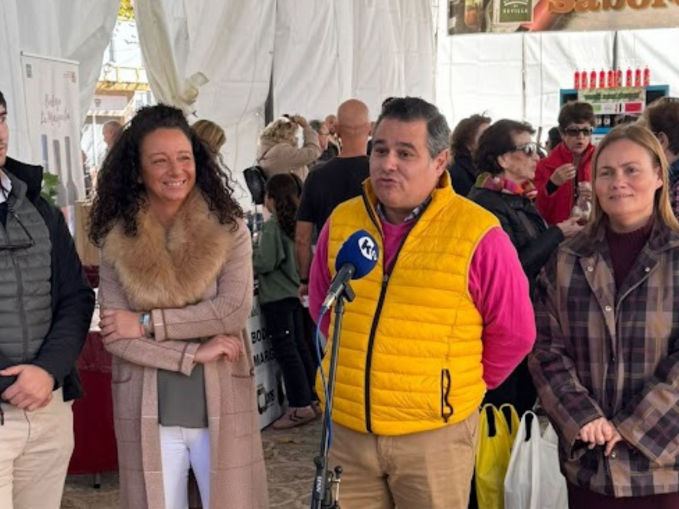 Constantina alberga una exitosa Feria del Mosto