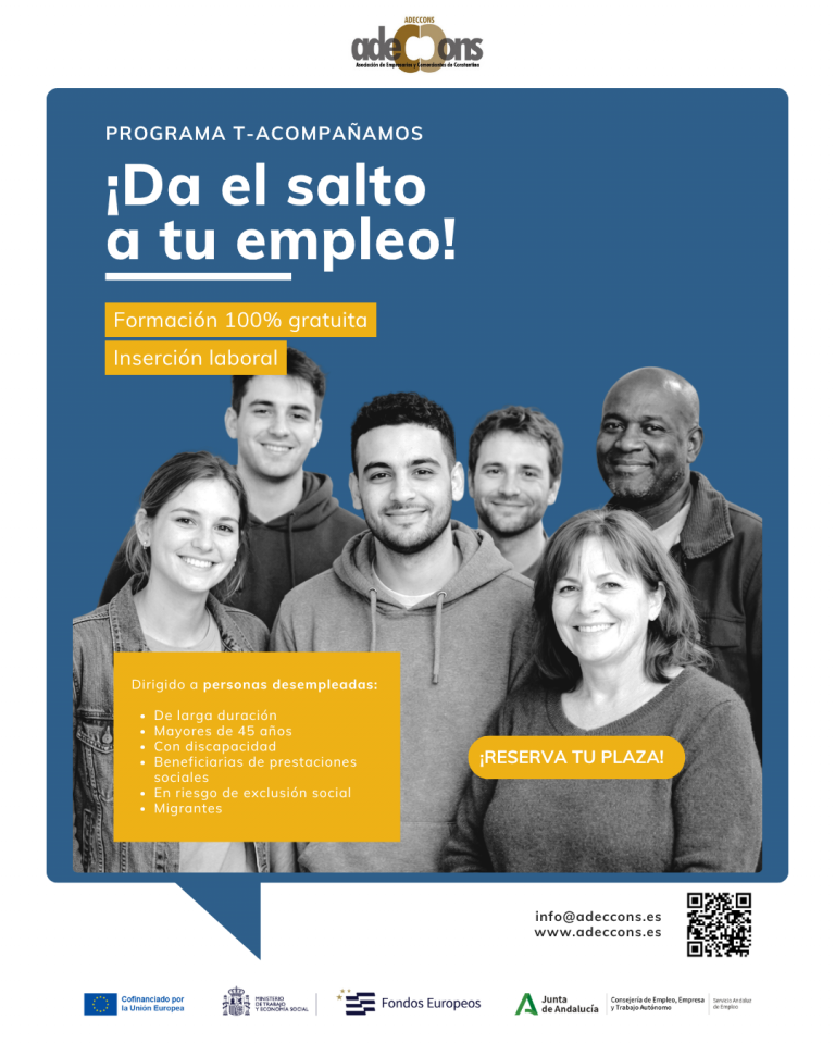 ADECCONS Cartel T-Acompañamos