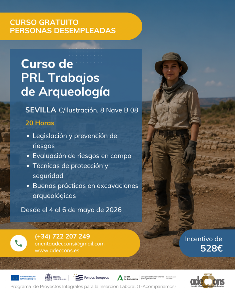 Adeccons -CURSO DE ARQUEOLOGÍA EN SEVILLA