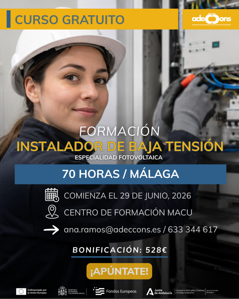 Adeccons - Instalador de Baja Tensión (1440 x 1800 px)